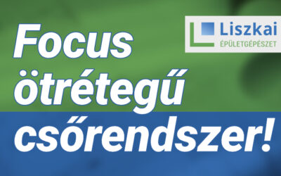 Megkezdtük a Focus ötrétegű csőrendszer forgalmazását!